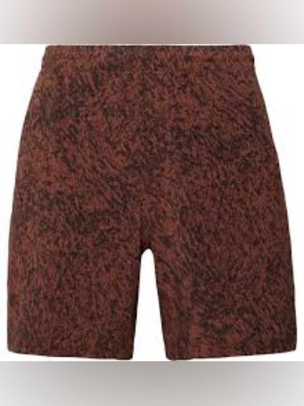 Lululemon Pace Breaker Linerless Short 9” Crackle Glaze Date Brown Men’s S